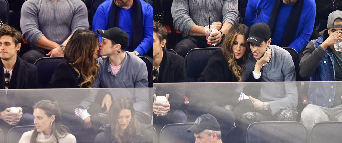 Pete Davidson and Kate Beckinsale spotted kissing
