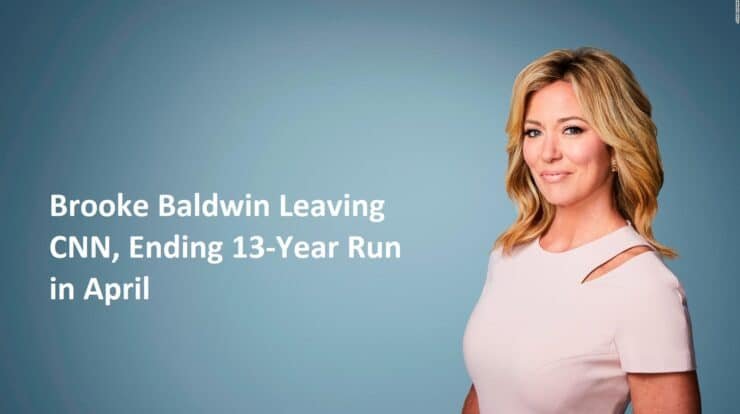 Brooke Baldwin Leaving CNN, Ending 13-Year Run in April